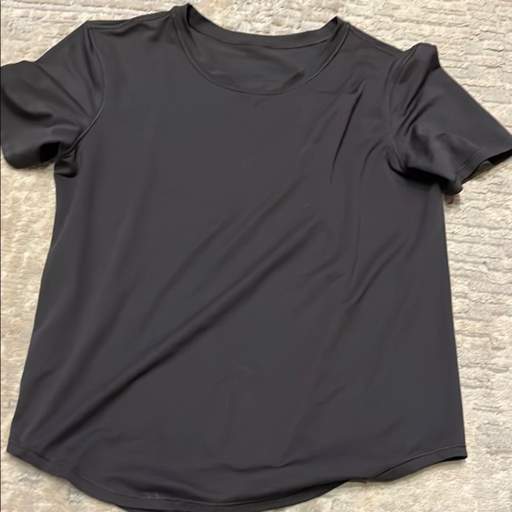 Lululemon Athletica Gray Short Sleeve T-Shirt